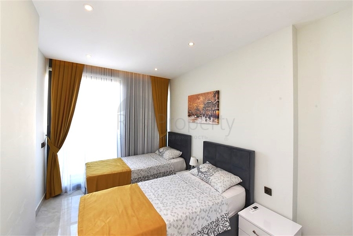 Dreizimmerwohnung mit Panoramablick auf das Meer