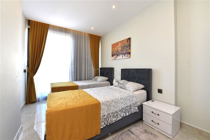 Dreizimmerwohnung mit Panoramablick auf das Meer