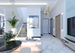 Das Projekt von Villen mit herrlichem Blick im Zentrum von Alanya