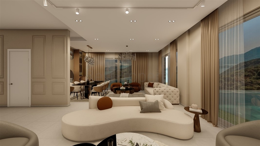 Luxusvilla im Zentrum von Alanya