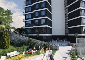 1+1 in einem Business Class Komplex im Stadtteil Demirtas 