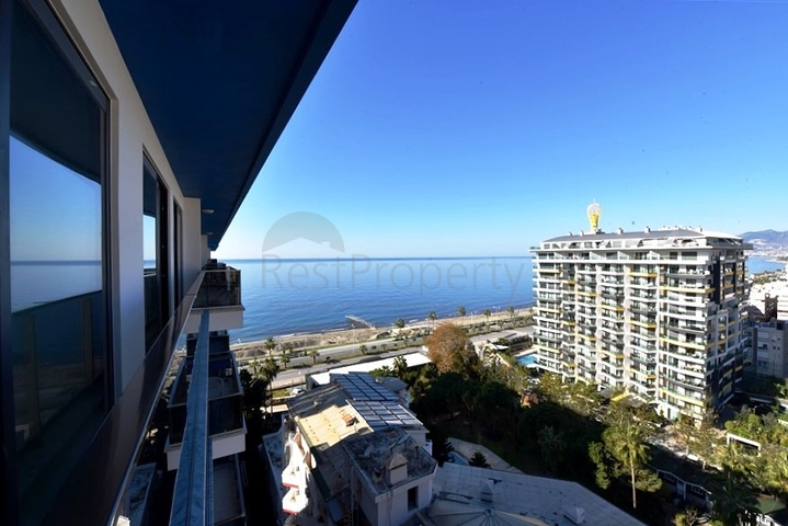 Riesige 3+1 Aussicht Wohnung an der ersten Küste