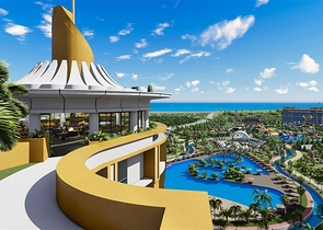 1+1 Wohnung im größten Projekt in Alanya im Stadtteil Turkler