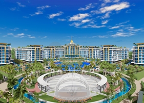 1+1 Wohnung im größten Projekt in Alanya im Stadtteil Turkler