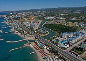 1+1 Wohnung im größten Projekt in Alanya im Stadtteil Turkler