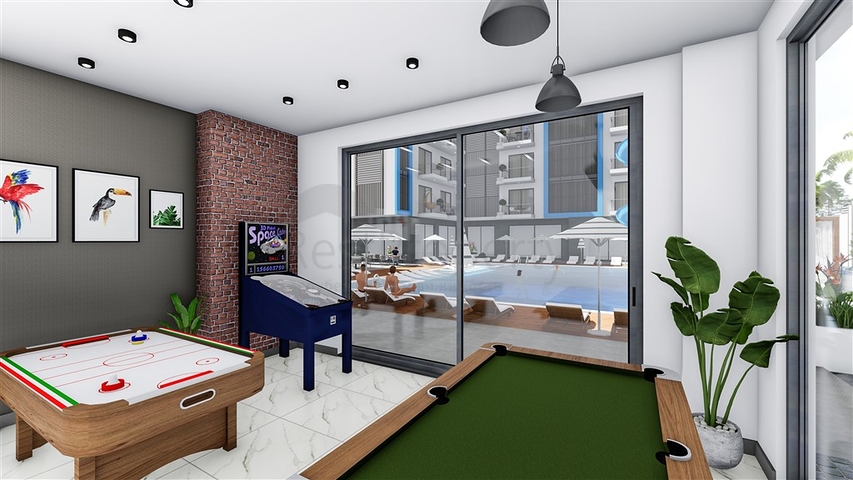 Apartments im neuen Komplex des Bezirks Oba