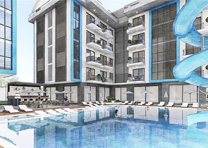 Apartments im neuen Komplex des Bezirks Oba