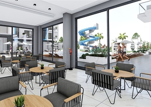 Apartments im neuen Komplex des Bezirks Oba