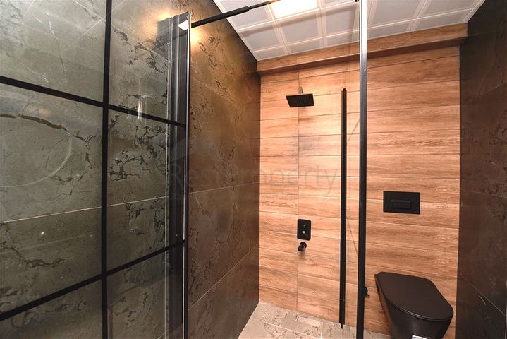 Gemütliches 2+1 Apartment mit Meerblick in Tosmur