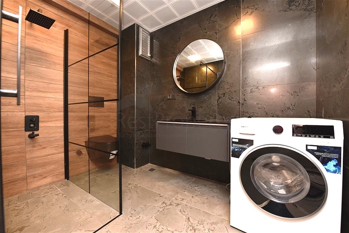 Gemütliches 2+1 Apartment mit Meerblick in Tosmur