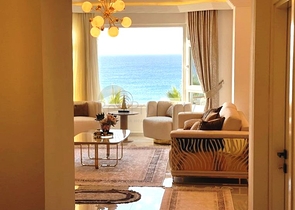 Gemütliches 2+1 Apartment mit Meerblick in Tosmur