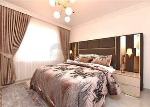 Gemütliches 2+1 Apartment mit Meerblick in Tosmur