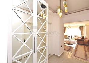 Gemütliches 2+1 Apartment mit Meerblick in Tosmur