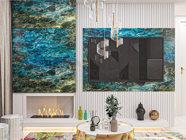 Ein-Zimmer-Wohnung in einem Premium-Komplex im Stadtteil Demirtas 