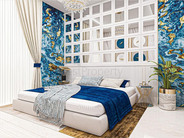 Ein-Zimmer-Wohnung in einem Premium-Komplex im Stadtteil Demirtas 