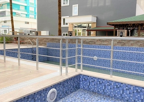 Zweizimmerwohnung mit Möbeln in Mahmutlar