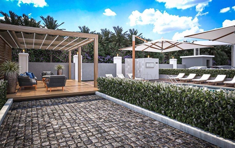 Möblierte Zweizimmerwohnung 700 m vom Meer entfernt in Gazipasa