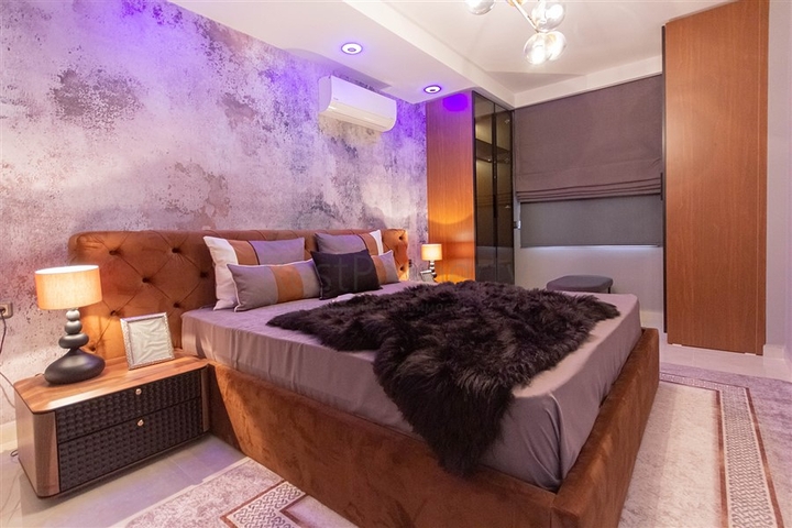 Möblierte 2+1-Wohnung an der ersten Küste in Mahmutlar