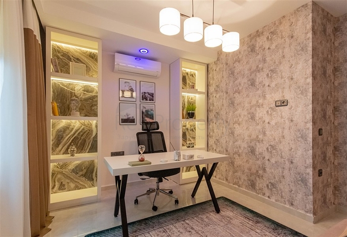 Möblierte 2+1-Wohnung an der ersten Küste in Mahmutlar