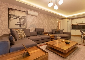 Möblierte 2+1-Wohnung an der ersten Küste in Mahmutlar