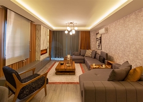 Möblierte 2+1-Wohnung an der ersten Küste in Mahmutlar