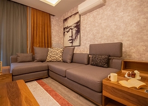 Möblierte 2+1-Wohnung an der ersten Küste in Mahmutlar