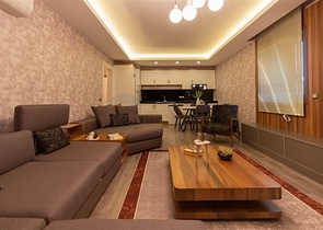 Möblierte 2+1-Wohnung an der ersten Küste in Mahmutlar