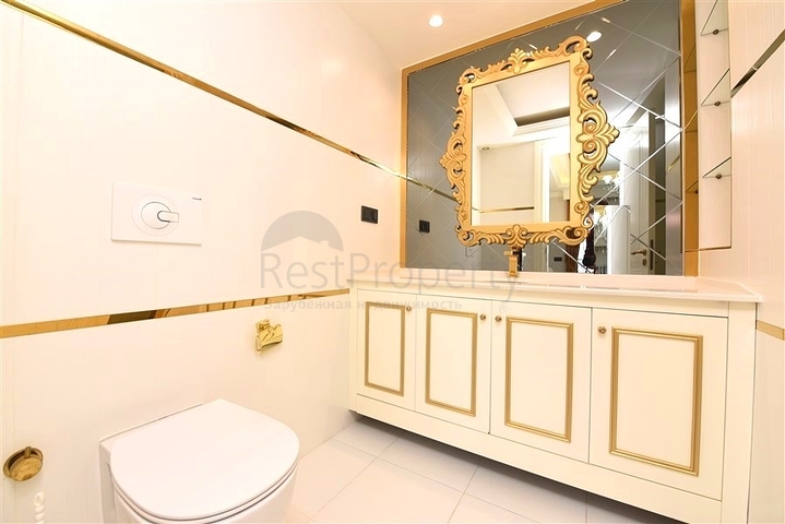 2+1 Wohnung in einem Top-Komplex im Zentrum von Alanya