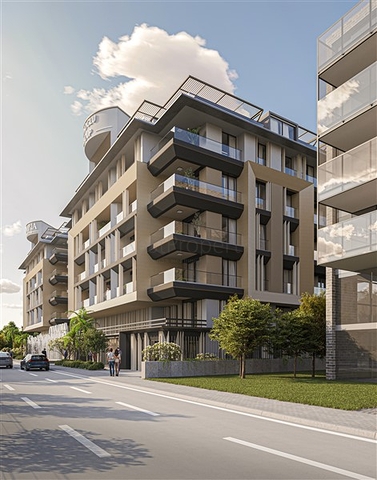 Projekt mit Hotelinfrastruktur in Gehweite zum Kleopatra-Strand