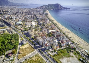 Projekt mit Hotelinfrastruktur in Gehweite zum Kleopatra-Strand