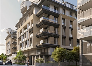 Projekt mit Hotelinfrastruktur in Gehweite zum Kleopatra-Strand