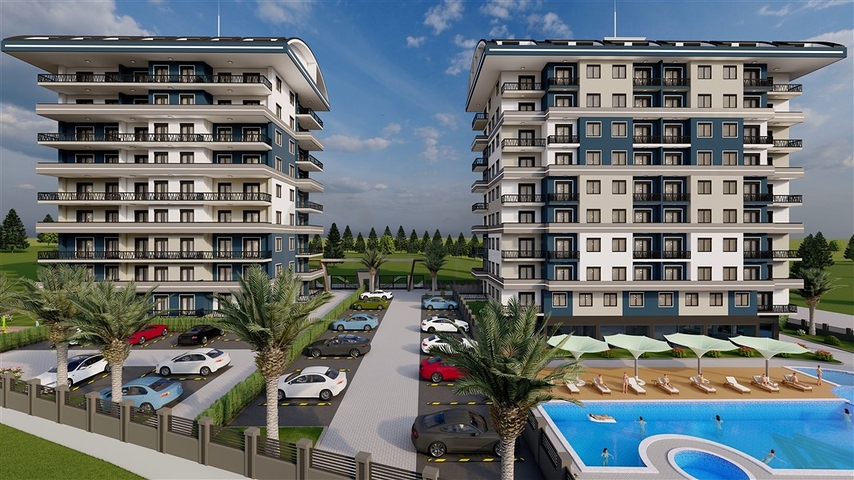 Wohnungen in einem neuen Projekt zum Leben und Investieren