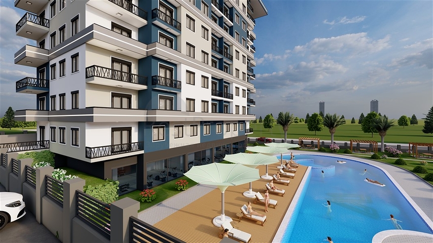 Wohnungen in einem neuen Projekt zum Leben und Investieren