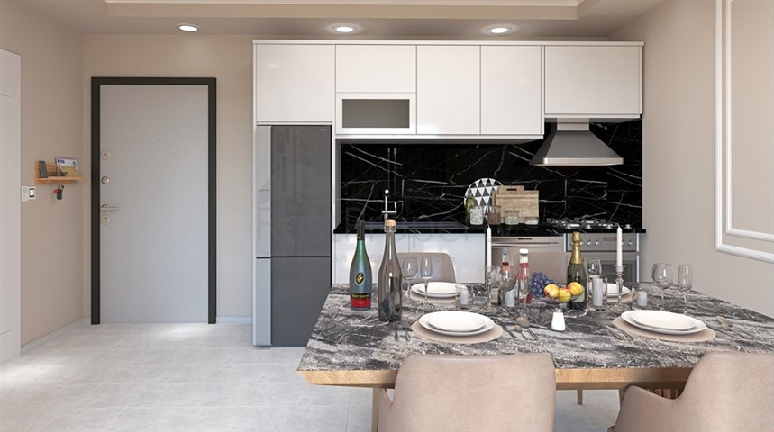 Wohnungen in einem neuen Projekt zum Leben und Investieren