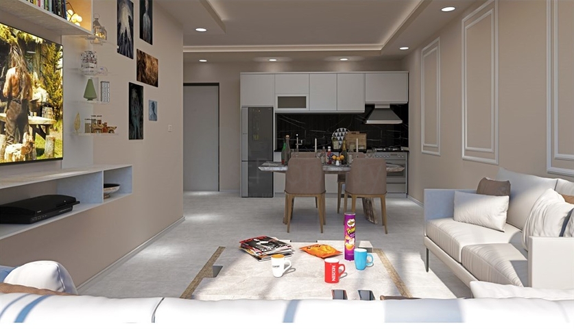 Wohnungen in einem neuen Projekt zum Leben und Investieren