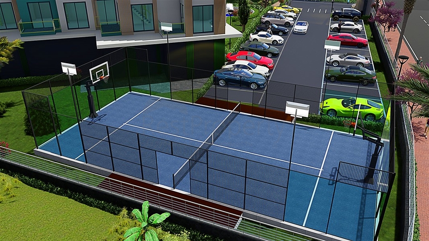 Apartment in einem neuen Komplex im Stadtteil Mahmutlar