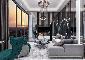 Apartment in einem neuen Komplex im Stadtteil Mahmutlar