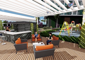 Apartment in einem neuen Komplex im Stadtteil Mahmutlar