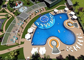 Apartment in einem neuen Komplex im Stadtteil Mahmutlar