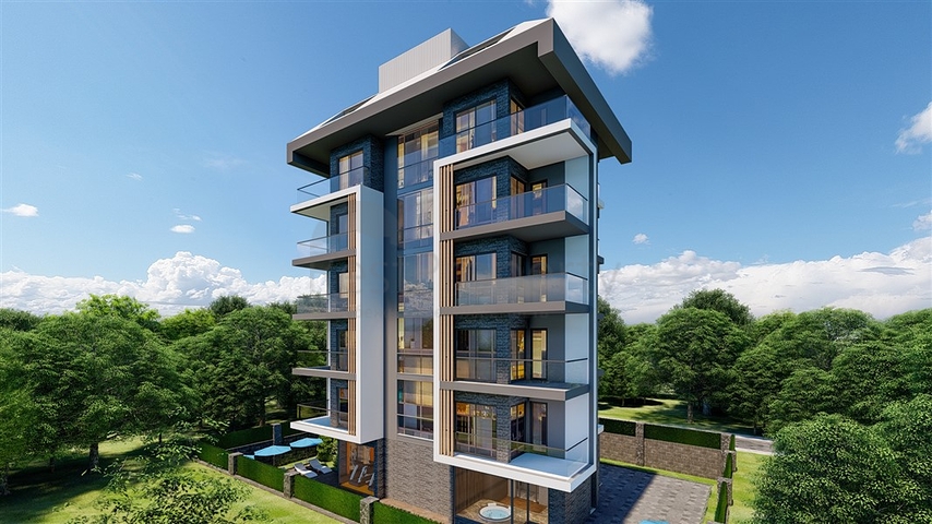 Neues Boutique-Projekt 500 m vom Meer entfernt in Kargicak