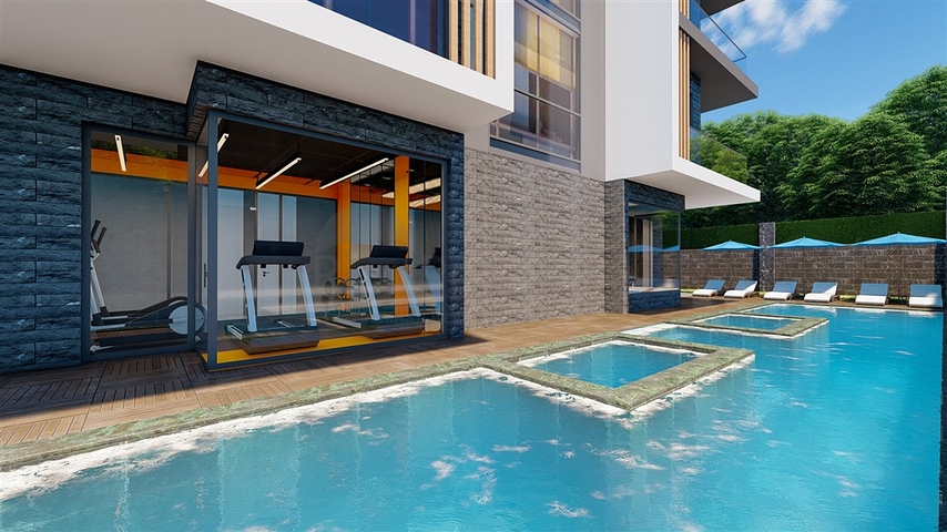 Neues Boutique-Projekt 500 m vom Meer entfernt in Kargicak