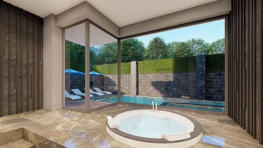 Neues Boutique-Projekt 500 m vom Meer entfernt in Kargicak