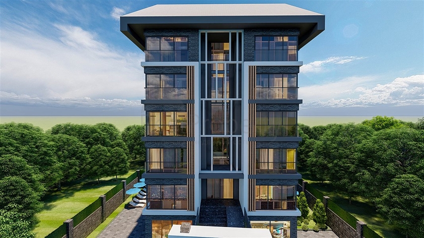 Neues Boutique-Projekt 500 m vom Meer entfernt in Kargicak