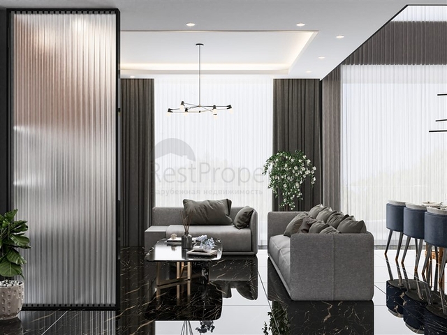 Zwei private schlüsselfertige Villen im zentralen Viertel von Alanya