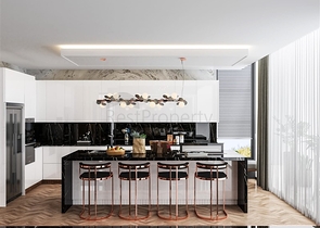 Zwei private schlüsselfertige Villen im zentralen Viertel von Alanya