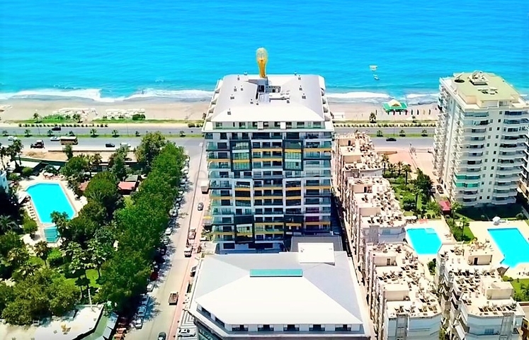 1+1 Wohnung mit Meerblick in einem Premium-Komplex