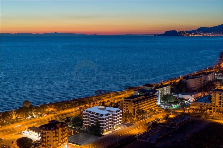 Dreizimmerwohnung in einer im Bau befindlichen Wohnanlage in der exklusiven Gegend von Kargicak