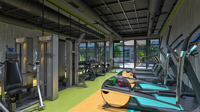 Dreizimmerwohnung in einer im Bau befindlichen Wohnanlage in der exklusiven Gegend von Kargicak