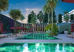 Dreizimmerwohnung in einer im Bau befindlichen Wohnanlage in der exklusiven Gegend von Kargicak