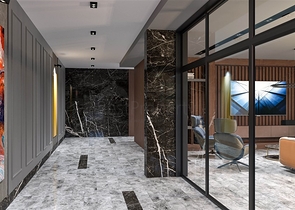 Dreizimmerwohnung in einer im Bau befindlichen Wohnanlage in der exklusiven Gegend von Kargicak